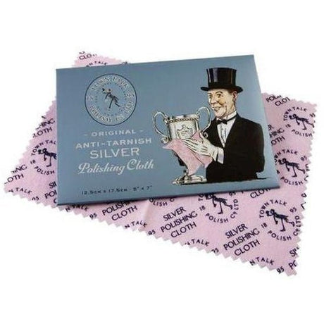 Town Talk Silver Cloths Small (10) - Cafe Supply
