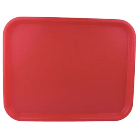 Tray 35X45Cm Red - Cafe Supply