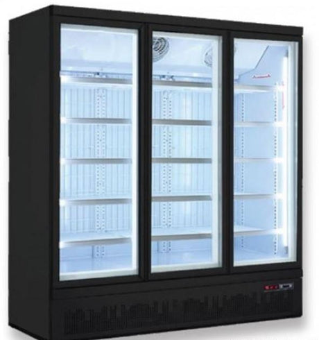 Triple Door Supermarket Freezer - LG-1500BGBMF - Cafe Supply