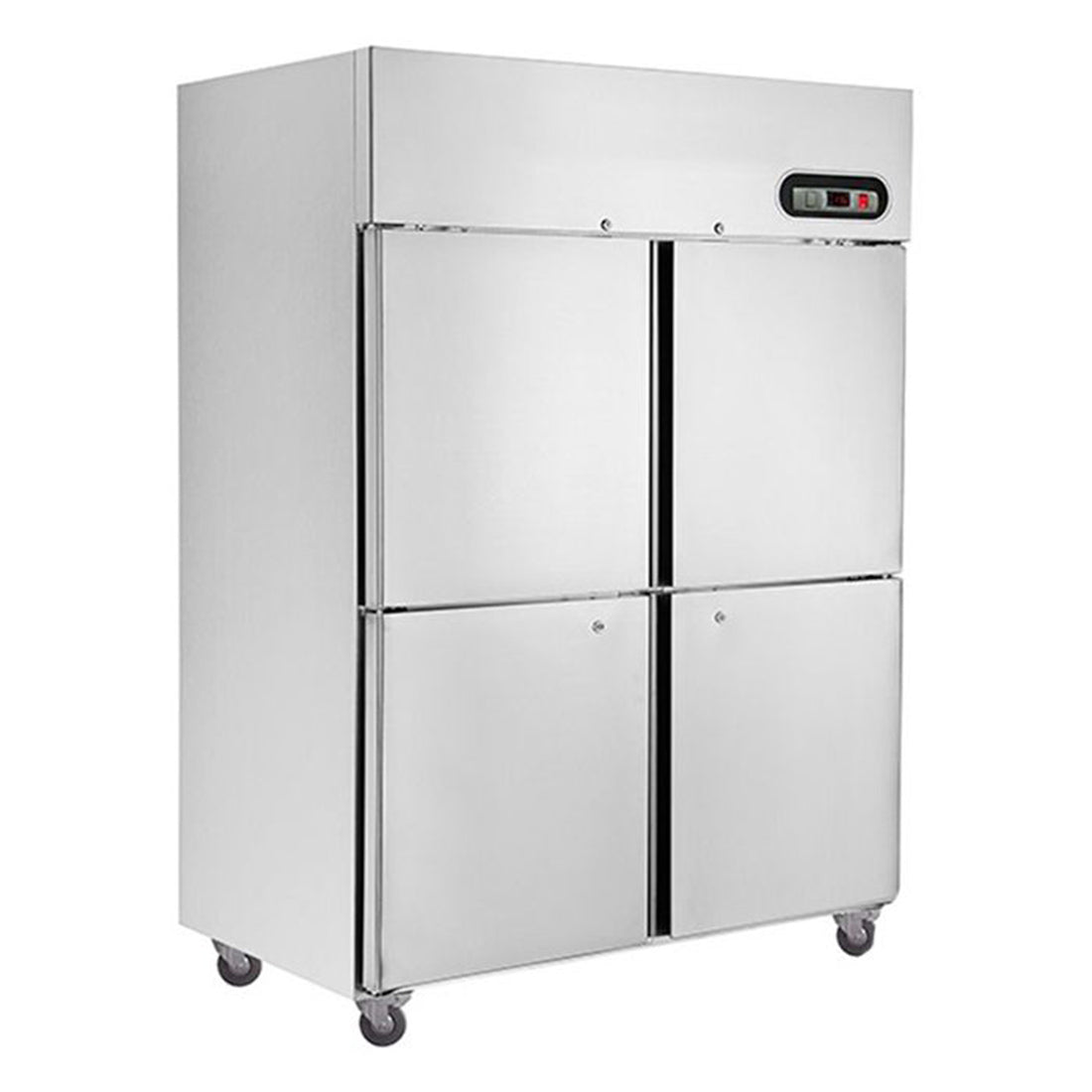TROPICAL Thermaster 4×½ door SS Fridge - Cafe Supply