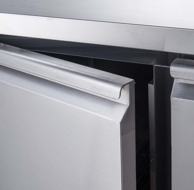 Two Door Bench Fridge - XUB7C13S2V - Cafe Supply