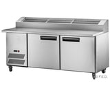 Two door DELUXE Pizza Prep Bench - Cafe Supply