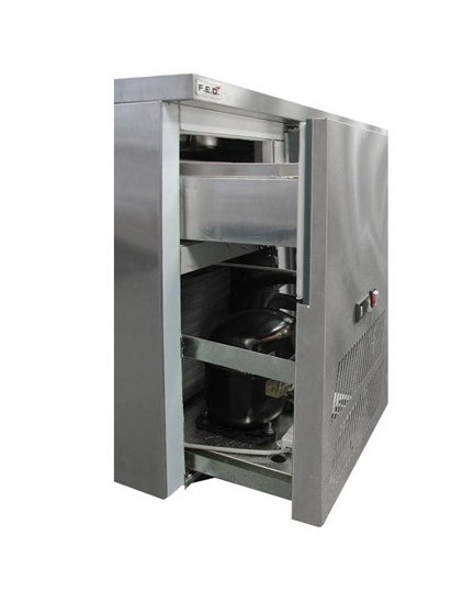 Two door DELUXE Pizza Prep Bench - Cafe Supply