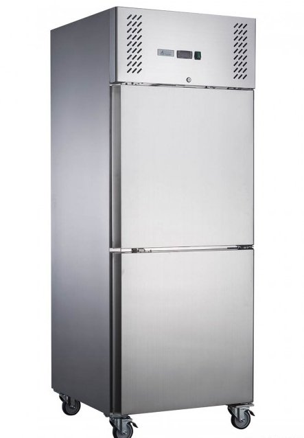 Two Door Upright Fridge - XURC650S1V - Cafe Supply