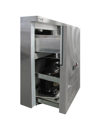 Two large door DELUXE Sandwich Bar - Cafe Supply