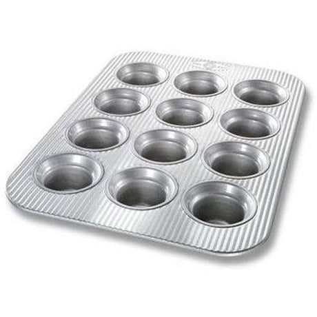 Usa Pan 12 Cup Crown Muffin - Cafe Supply