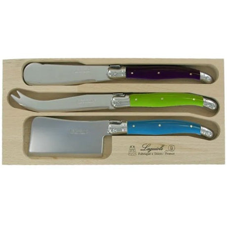 Verdier 3 Pc Cheese W B/K Coloured - Cafe Supply