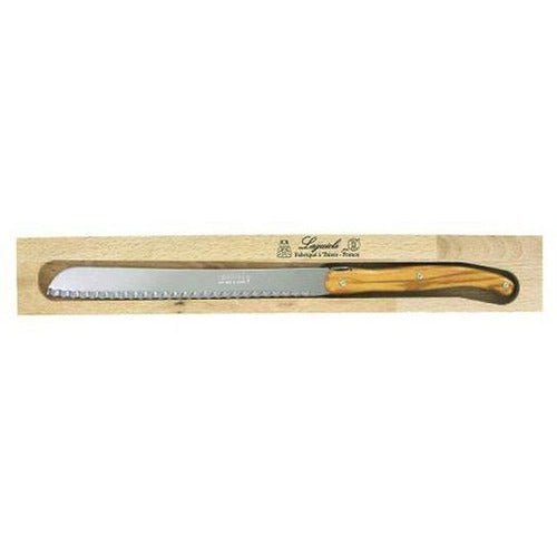 VERDIER BREAD KNIFE OLIVE WOOD - Cafe Supply