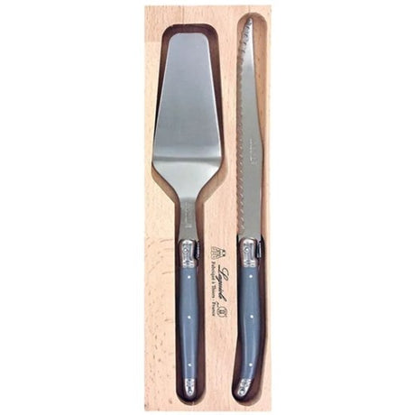 Verdier Cake Slice Server Set Mouse Grey - Cafe Supply