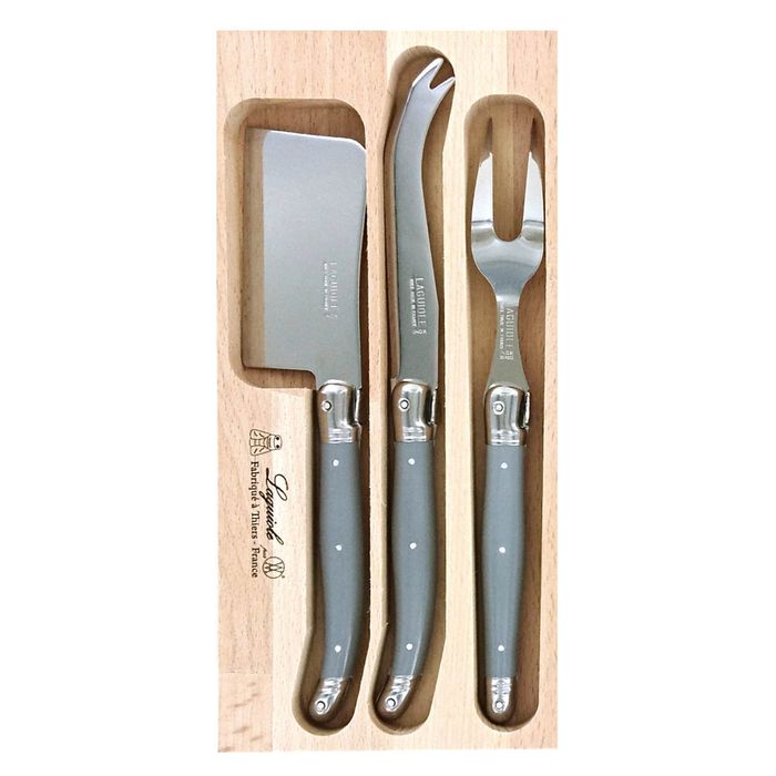 VERDIER CHEESE SET MOUSE GREY 3PC - Cafe Supply