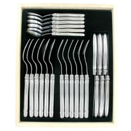 VERDIER CUTLERY SET 24 PC STAINLESS STEEL - Cafe Supply