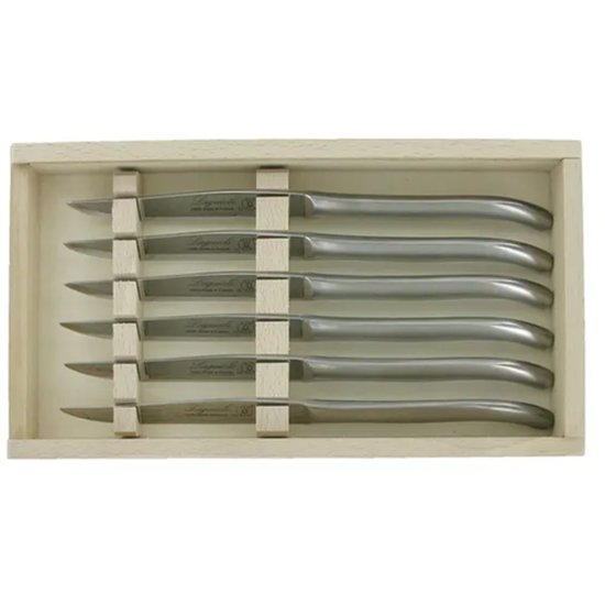 Verdier Design Knives Set 6 Satin - Cafe Supply