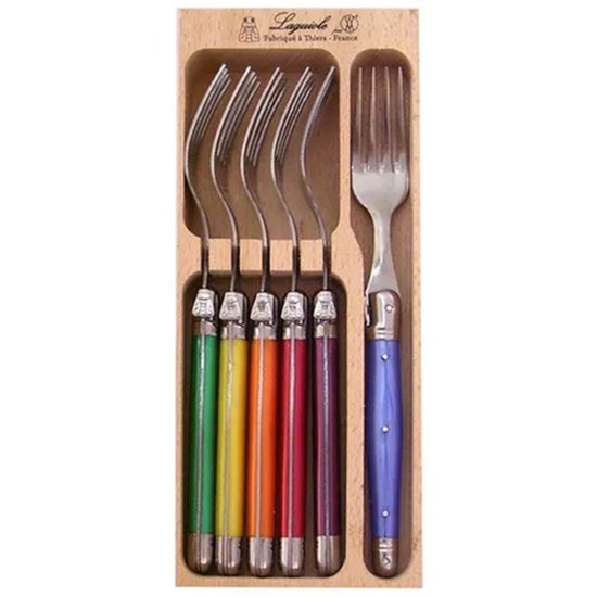 Verdier Fork Set 6 Coloured - Cafe Supply