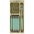 Verdier Fork Set 6 Pale Green - Cafe Supply