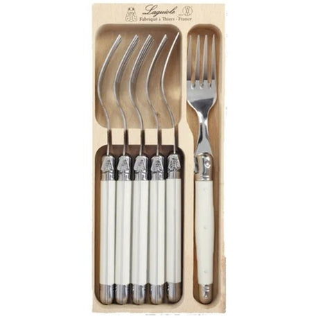 VERDIER FORK SET 6 WHITE - Cafe Supply