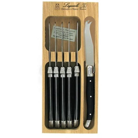 Verdier Fromagette 6 Pc Boxed Black - Cafe Supply