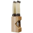 Verdier Knife Block Set 6 Ivory - Cafe Supply