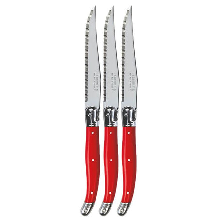 VERDIER REFILL STEAK KNIFE BR RED(3) - Cafe Supply
