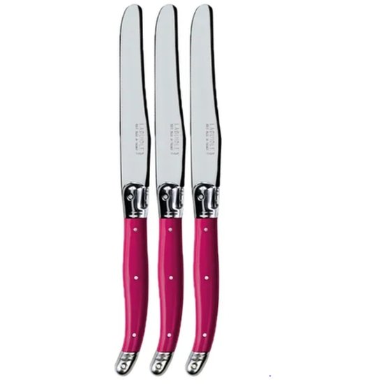 Verdier Refill Table Knife Fuchsia (3) - Cafe Supply