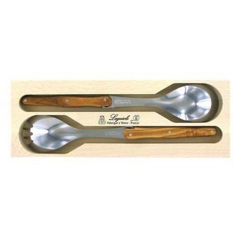 VERDIER SALAD SET OLIVE WOOD - Cafe Supply