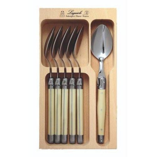 VERDIER SPOON SET 6 IVORY - Cafe Supply