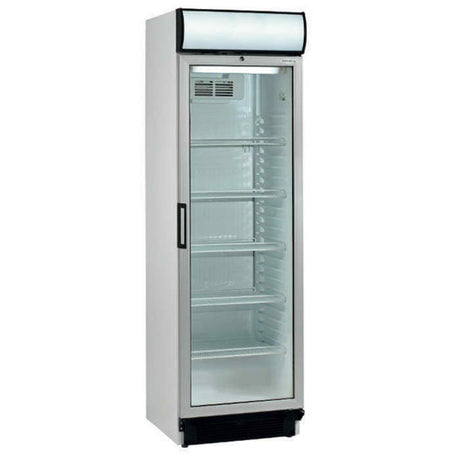 Vertical glass door display fridge with Lights - Cafe Supply