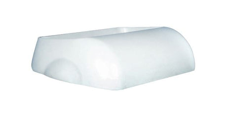 Wall Mount Bin 23L Hidden Lid - White, Hidden Design Per Each - Cafe Supply