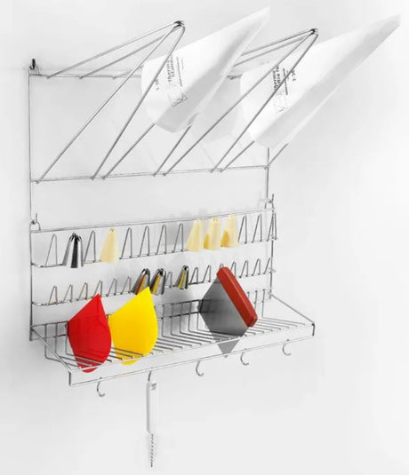 WALL RACK FOR DECORATING BAGS & TUBES - Cafe Supply