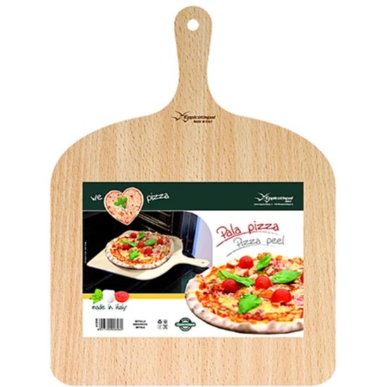 We Love Pizza Wood Pizza Peel 30X41.5Cm - Cafe Supply