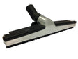 WESSEL WERK GRD370 BRUSH FLOOR TOOL 32MM X 370MM WIDE - ALUMINIUM/BLACK - Cafe Supply