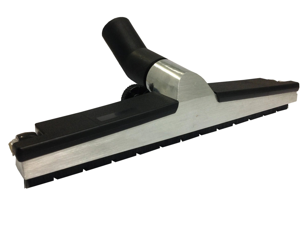 WESSEL WERK GRD370 BRUSH FLOOR TOOL 35MM X 370MM WIDE - ALUMINIUM/BLACK - Cafe Supply