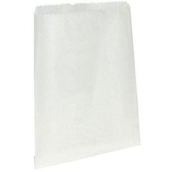 White Confectionary Bag - No 7 - 235 x 300mm - Cafe Supply