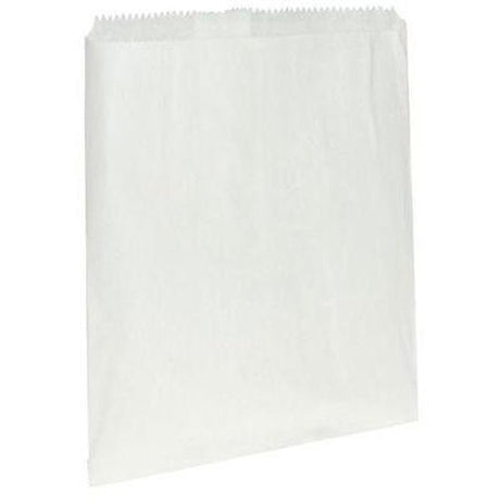 White Confectionary Bag - No 8 - 255 x 300mm - Cafe Supply