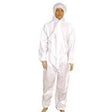 White Waterproof Coverall - Cafe Supply