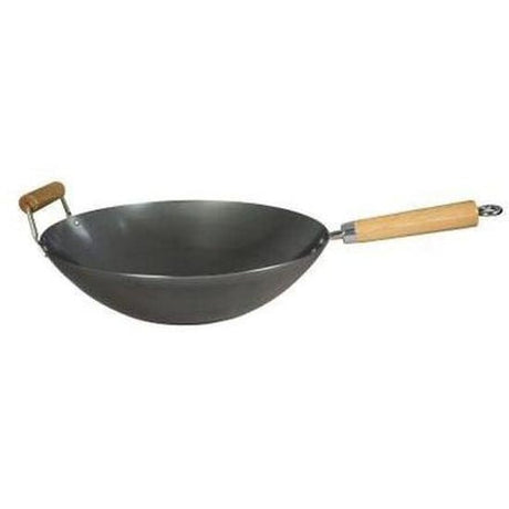 Wok Heavy 2.0 Gauge With Helper Handle - Cafe Supply