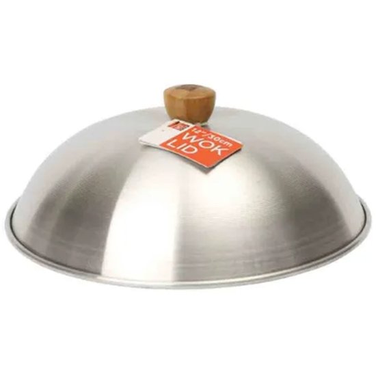 Wok Lid For 12"/30Cm Wok - School Of Wok - Cafe Supply