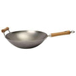 WOK STAR 14"/36CM CARBON STEEL WOK - Cafe Supply