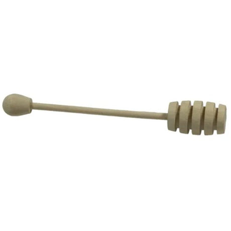 Wooden Honey Dipper 155Mm (6) - Cafe Supply