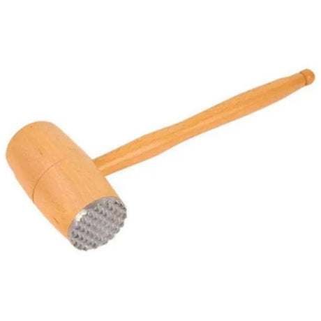 Wooden Steak Hammer With Metal Ends - Cafe Supply