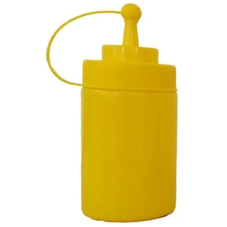 Yellow Wide Mouth Squeeze Bottle 350Ml - Cafe Supply
