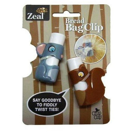 Zeal Bread Bag Clips Cdu 20 - Cafe Supply