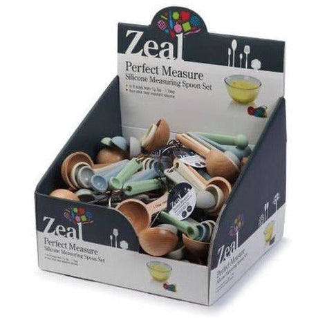 Zeal Measuring Spoons Classic Neutral (24) - Cafe Supply