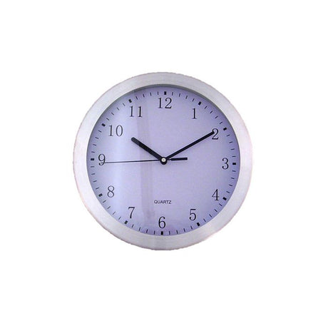 Zitos Aluminium Clock 10 Inch - Cafe Supply